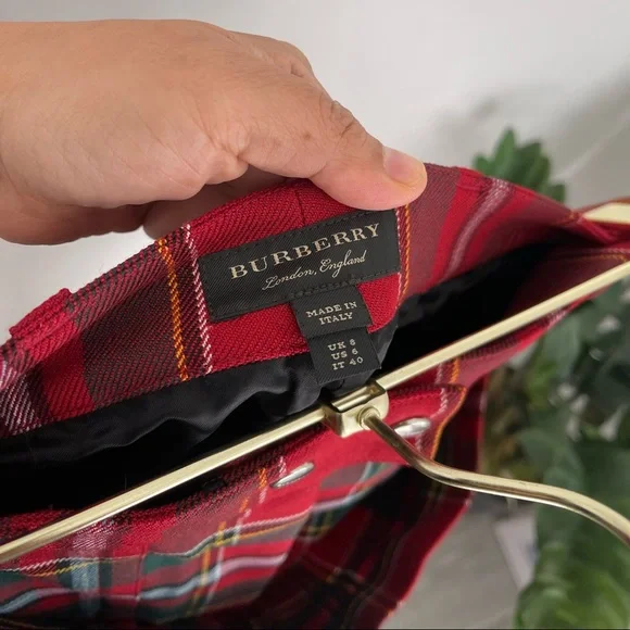 BURBERRY Plaid Trousers - Picture 11 of 14